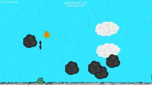 101Asteroids rain